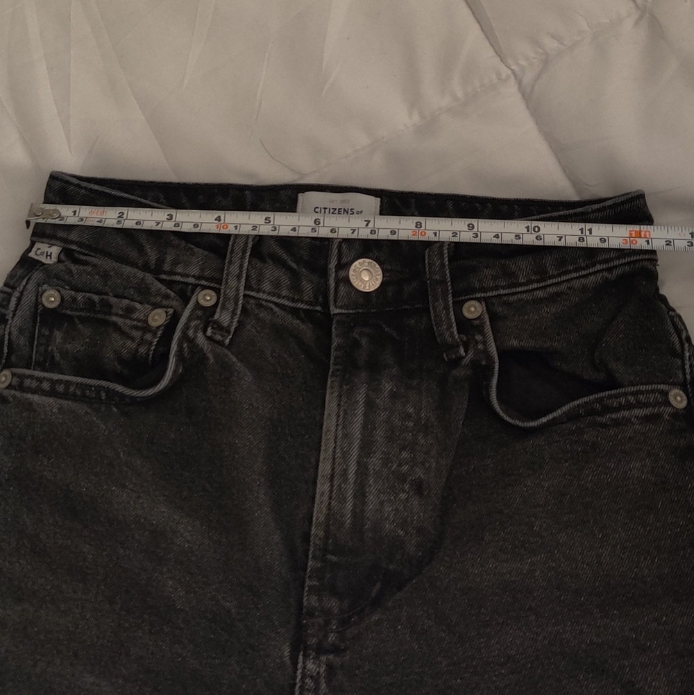 Citizens of Humanity Women's Black Jeans Size 23 - Picture 7 of 10